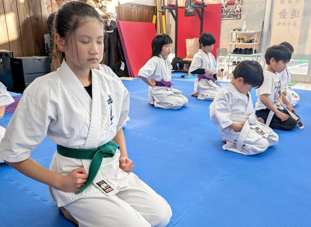 集中力が身につく禅道会の空手（富士道場）